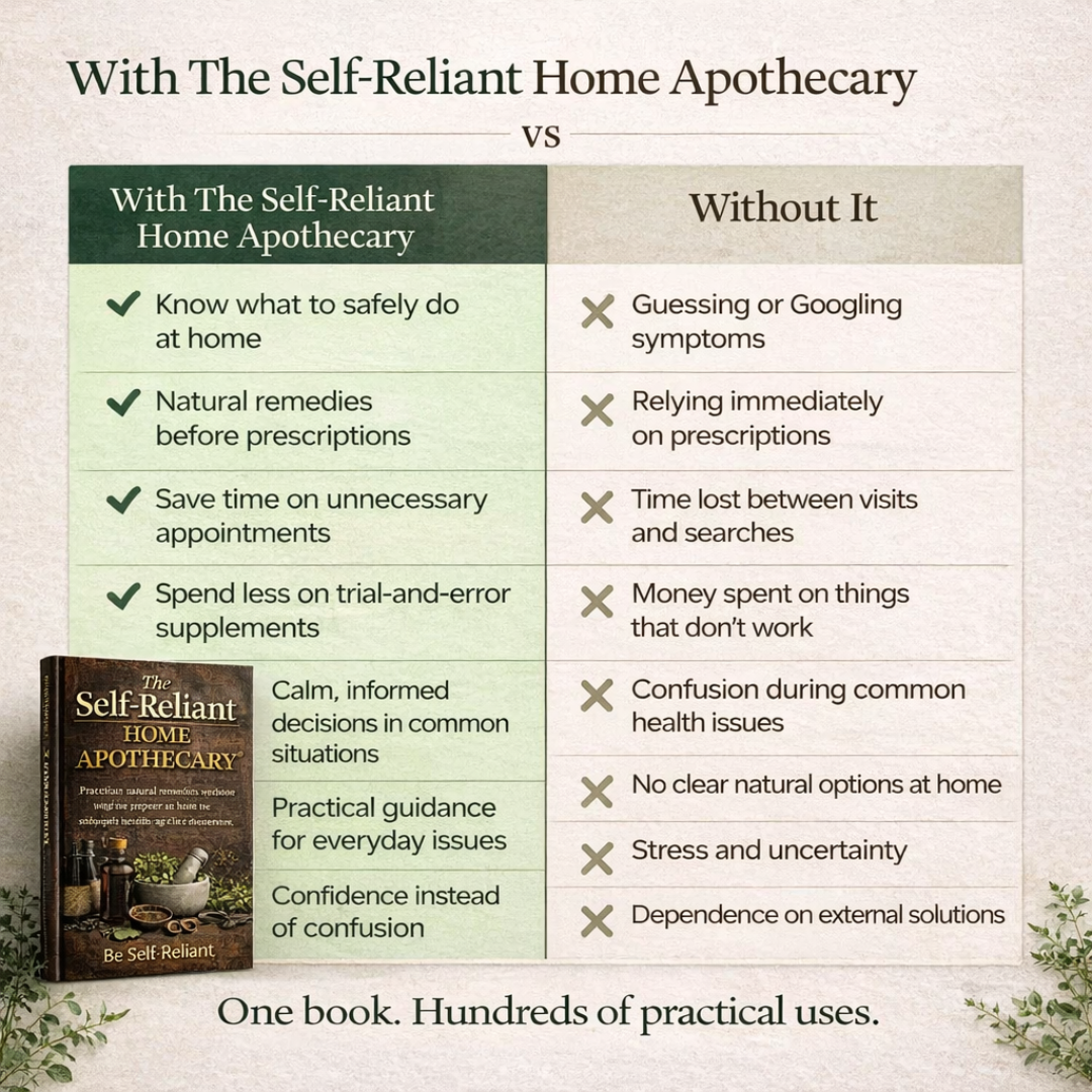 The Self-Reliant Home Apothecary