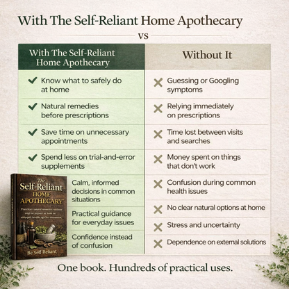 The Self-Reliant Home Apothecary